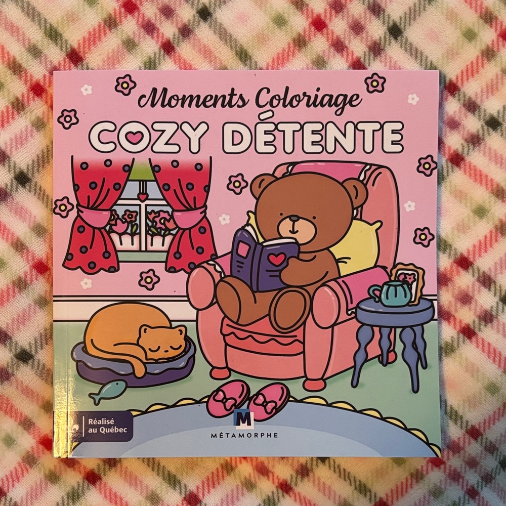 Morphe Cozy Détente Coloring Book - Pink and Blue